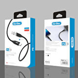 Go Des UC-505 Magnetik Lightning PD Kablo 3A Mıknatıslı Şarj Kablosu 180 cm Data Kablo