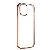 Apple iPhone 12 Mini Köşeleri Parlak Renkli Benks Magic Glitz Transparent Kapak