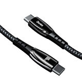 Benks D41 Type-C PD Kablo 100W Süper Hızlı Şarj Kablosu 120 cm Data Kablo