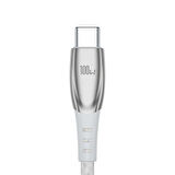 Benks D41 Type-C PD Kablo 100W Süper Hızlı Şarj Kablosu 200 cm Data Kablo