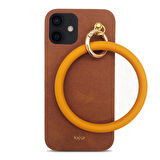 Apple iPhone 12 Pro Kılıf Kajsa Splendid Serisi Morandi Ring Kapak