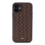 Apple iPhone 12 Kılıf Kajsa Glamorous Serisi Waterfall Pattern Kapak