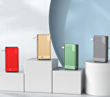 Xipin T106 10000 mAh Hızlı Şarj Powerbank Yeşil 