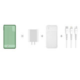 Xipin T106 10000 mAh Hızlı Şarj Powerbank Yeşil 