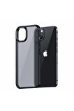 Wlons iPhone 13 Uyumlu Kılıf Mat Parmak Izi Yapmayan Transparan Wlons H-Bom Kapak
