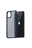Wlons iPhone 13 Uyumlu Kılıf Mat Parmak Izi Yapmayan Transparan Wlons H-Bom Kapak