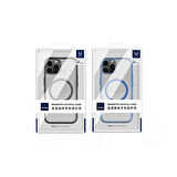 Apple iPhone 14 Pro Max Wiwu Magsafe Şarj Özellikli Lens Korumalı Şeffaf Silikon Kapak