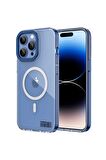 YoungKit iPhone 14 Pro Uyumlu Kılıf Magsafe Şarj Özellikli Youngkit Coloured Glaze Serisi Kapak
