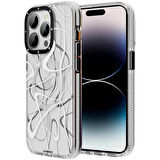 Apple iPhone 14 Pro Kılıf Magsafe Şarj Özellikli Youngkit Water-Ink Serisi Kapak