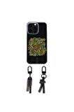 Apple iPhone 14 Kılıf Kajsa Missy And Match Şeffaf Desenli Ip Askılı Kapak