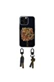 Apple iPhone 14 Pro Kılıf Kajsa Missy And Match Şeffaf Desenli Ip Askılı Kapak