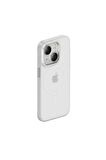 Benks Apple iPhone 14 Uyumlu Kılıf Sararmayan Wireless Şarj Destekli Benks Yeni Seri Magnetik Haze Kapak