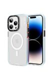 YoungKit iPhone 13 Pro Max Uyumlu Kılıf Magsafe Şarj Özellikli Youngkit Jane Sand Serisi Kapak