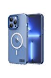 YoungKit iPhone 13 Pro Max Uyumlu Kılıf Magsafe Şarj Özellikli Youngkit Coloured Glaze Serisi Kapak