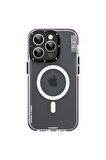 YoungKit iPhone 13 Pro Uyumlu Kılıf Magsafe Şarj Özellikli Youngkit Jane Sand Serisi Kapak