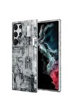 YoungKit Galaxy S22 Ultra Uyumlu Kılıf Youngkit Technology Serisi Kapak