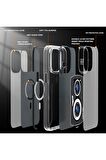 iPhone 14 Pro Max Uyumlu Kılıf Magsafe Şarj Özellikli Lens Figürlü Youngkit Art Film Serisi Kapak