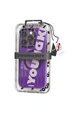 YoungKit iPhone 13 Pro Max Uyumlu Kılıf Magsafe Şarj Özellikli Youngkit Binfen Serisi Yazı Temalı Kapak