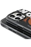 YoungKit iPhone 14 Pro Max Uyumlu Kılıf Magsafe Şarj Özellikli Youngkit Binfen Serisi Yazı Temalı Kapak