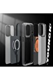 YoungKit iPhone 14 Pro Max Uyumlu Kılıf Magsafe Şarj Özellikli Youngkit Binfen Serisi Yazı Temalı Kapak
