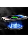 YoungKit iPhone 14 Pro Max Uyumlu Kılıf Magsafe Şarj Özellikli Youngkit Binfen Serisi Yazı Temalı Kapak