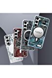 YoungKit Galaxy S23 Plus Kılıf Magsafe Şarj Özellikli Youngkit Technology Serisi Kapak