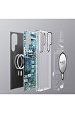 YoungKit Galaxy S23 Ultra Kılıf Magsafe Şarj Özellikli Youngkit Technology Serisi Kapak