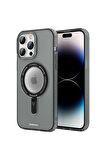 YoungKit iPhone 13 Pro Uyumlu Kılıf Magsafe Şarj Özellikli Youngkit Rock Serisi Kapak