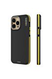 YoungKit iPhone 14 Pro Max Uyumlu Kılıf Magsafe Şarj Özellikli Youngkit 600D Kevlar Kapak