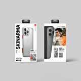 iPhone 14 Pro Uyumlu Kılıf SkinArma Şeffaf Airbag Tasarımlı Saido Kapak