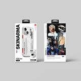 iPhone 14 Uyumlu Kılıf SkinArma Şeffaf Desenli Kaze Kapak