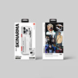 iPhone 14 Pro Uyumlu Kılıf SkinArma Şeffaf Desenli Kaze Kapak