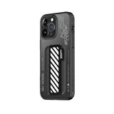iPhone 14 Pro Uyumlu Kılıf SkinArma Şeffaf Desenli Kaze Kapak