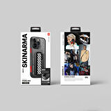 iPhone 14 Pro Uyumlu Kılıf SkinArma Şeffaf Desenli Kaze Kapak