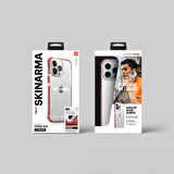 iPhone 14 Pro Uyumlu Kılıf SkinArma Şeffaf Airbag Tasarımlı Iro Kapak