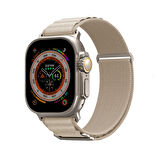 Watch 44mm Kordon SkinArma Kobu Hasır Strap Kayış Krem