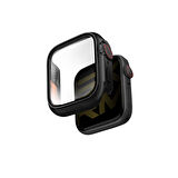Watch 44mm Kasa ve Ekran Koruyucu SkinArma Gado Pro Dijital Taç Korumalı Siyah