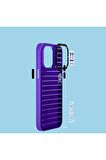 YoungKit iPhone 14 Pro Max Uyumlu Kılıf Şeffaf Renkli Tasarım Youngkit Fluorite Serisi Kapak