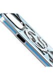YoungKit iPhone 14 Pro Uyumlu Kılıf Magsafe Şarj Özellikli Yazı Temalı Youngkit Mechanic Serisi Kapak