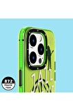 YoungKit iPhone 13 Uyumlu Kılıf Şeffaf Renkli Yazı Temalı Tasarım Youngkit Jazz Serisi Kapak