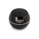 Mini Bluetooth Speaker GUESS Alüminyum Alaşım Gövde Tasarımlı Hoparlör Portable Siyah