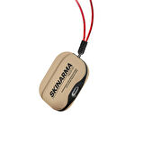 Airpods Pro 2 Uyumlu Kılıf SkinArma PU Deri Tasarım Spunk Kılıf Krem