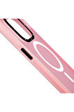 YoungKit iPhone 14 Pro Uyumlu Kılıf Magsafe Kablosuz Şarj Özellikli Youngkit Colored Sand Serisi Kapak
