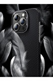 Benks iPhone 15 Pro Uyumlu Kılıf Magsafe Özellikli Karbon Fiber Benks Essential Armorair 600D Kevlar Kapak