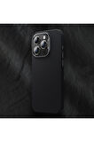 Benks iPhone 15 Pro Uyumlu Kılıf Karbon Fiber Magsafe Şarj Özellikli Benks Hybrid Armorpro 600D Kevlar