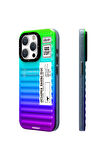 iPhone 15 Pro Max Uyumlu Kılıf Youngkit The Secret Color Serisi Kapak Mor