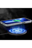 iPhone 15 Pro Max Uyumlu Kılıf Youngkit The Secret Color Serisi Kapak Mor