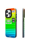 iPhone 15 Pro Uyumlu Kılıf Youngkit The Secret Color Serisi Kapak Yeşil