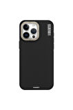 YoungKit iPhone 15 Pro Max Uyumlu Kılıf Magsafe Şarj Özellikli Youngkit 600D Kevlar Kapak Sarı