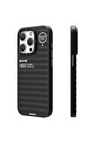 iPhone 15 Pro Max Uyumlu Kılıf Mat Renkli Tasarım Youngkit Original Serisi Kapak Siyah